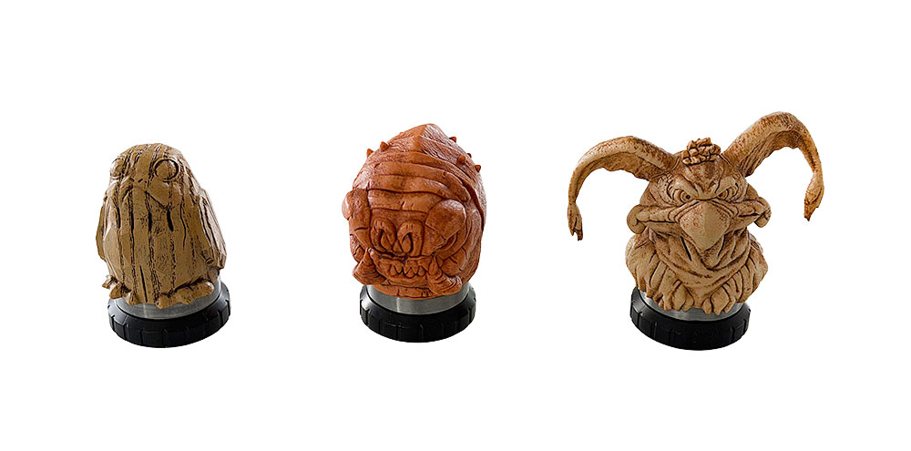 Creature Carving End Caps